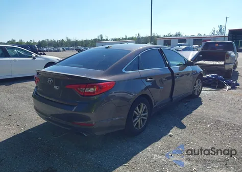 2017 Hyundai Sonata Se z USA, uszkodzony, nr VIN 5NPE24AF7HH524559